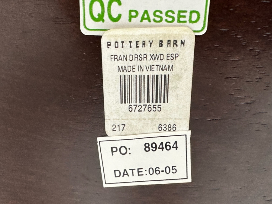 Pottery Barn Chest Of Drawers Dresser 65W X 23D X 33H [Photo 11]