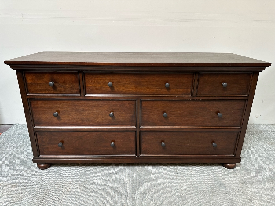 Pottery Barn Chest Of Drawers Dresser 65W X 23D X 33H [Photo 5]