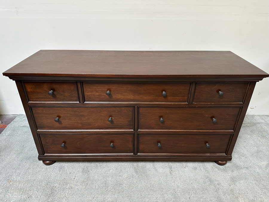 Pottery Barn Chest Of Drawers Dresser 65W X 23D X 33H [Photo 3]