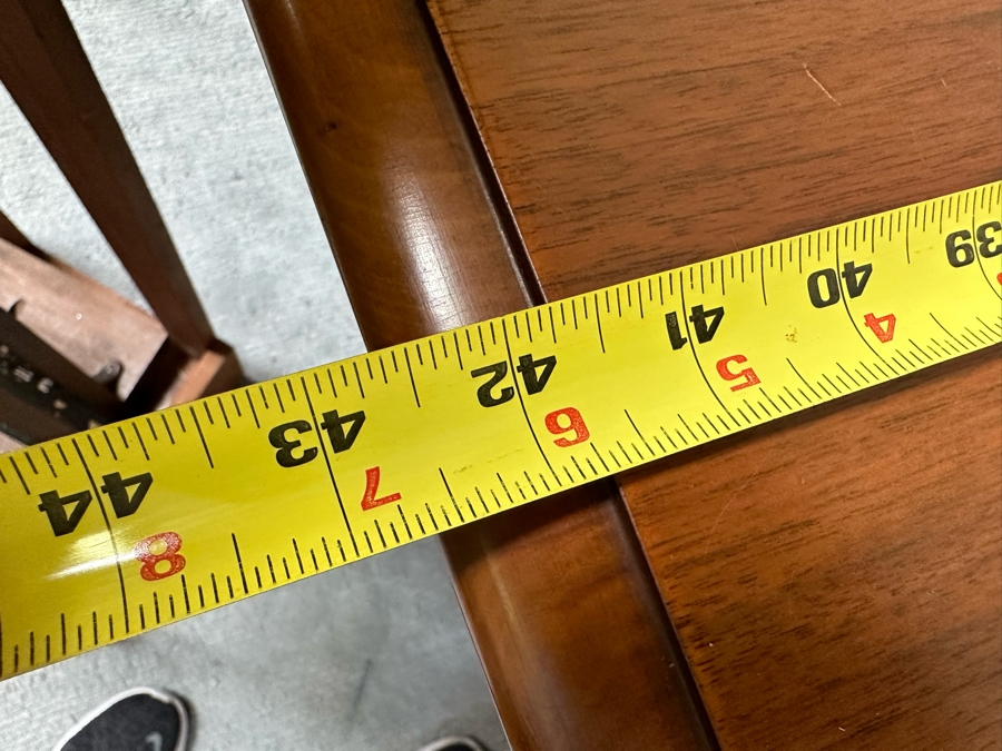 Antique Berkey & Gay Furniture Dining Room Table 62W X 42.5D X 30H With Three 11' Leaves And Six Chairs [Photo 11]