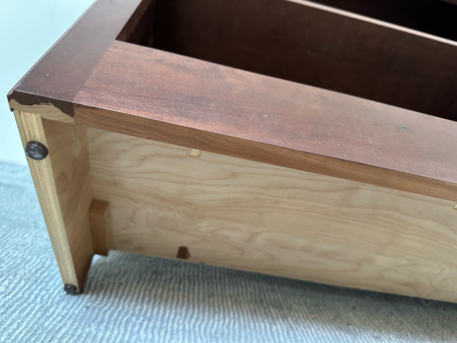 Solid Wooden Bookcase With Adjustable Shelves 59W X 14D X 31H [Photo 5]