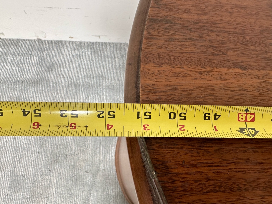 Vintage Wooden Kidney Shaped Desk 51.5W X 21D X 31.5H [Photo 13]