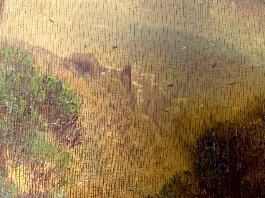 Antique Louis XV Style Hand Painted Side Table 26W X 18D X 28H [Photo 9]