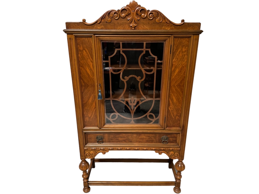 Antique Berkey & Gay China Cabinet 39.5W X 16D X 69H [Photo 1]