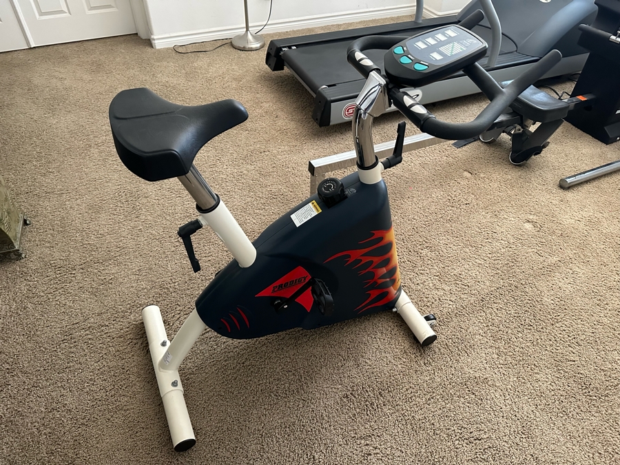 Prodigy Athletics & Fitness Stationary Exercise Bike 20W X 42D X 36H [Photo 2]