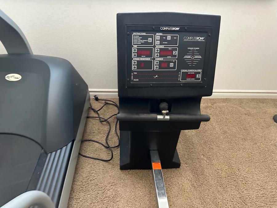 Computer Row Rowing Machine By Universal 16W X 102D X 38H [Photo 8]