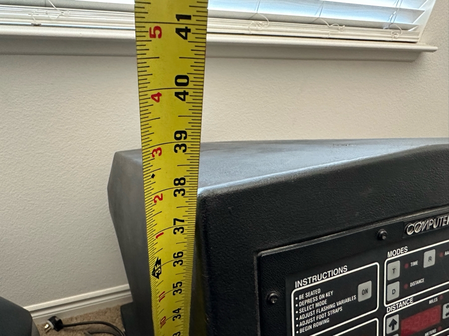 Computer Row Rowing Machine By Universal 16W X 102D X 38H [Photo 7]