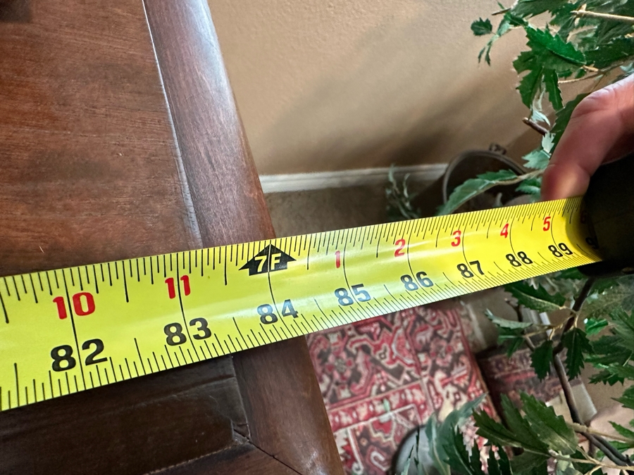 Impressive Antique Hand Carved Sideboard Or BackBar Cabinet 84W X 23.5D X 85.5H [Photo 23]