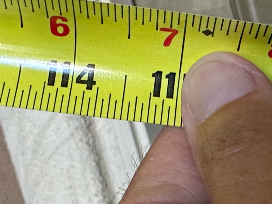 Pair Of Large Potted Pine Trees Apx 115”H In Blue Pots 18R [Photo 6]