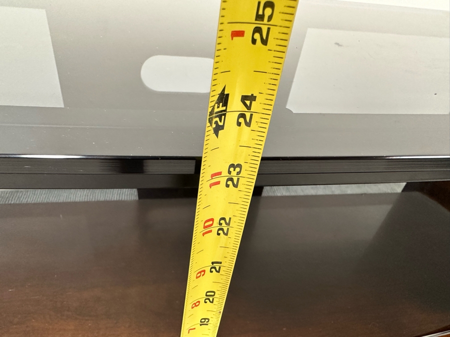 Bell’o Furniture Bent Plywood Stand Cabinet With Glass Shelves 51.5W X 20D X 23.5H [Photo 12]