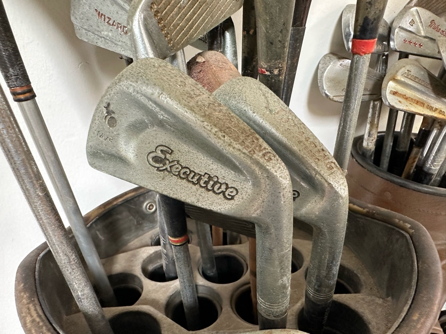 Three Sets Of Vintage Golf Clubs [Photo 12]