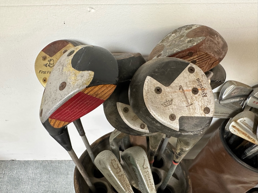 Three Sets Of Vintage Golf Clubs [Photo 11]