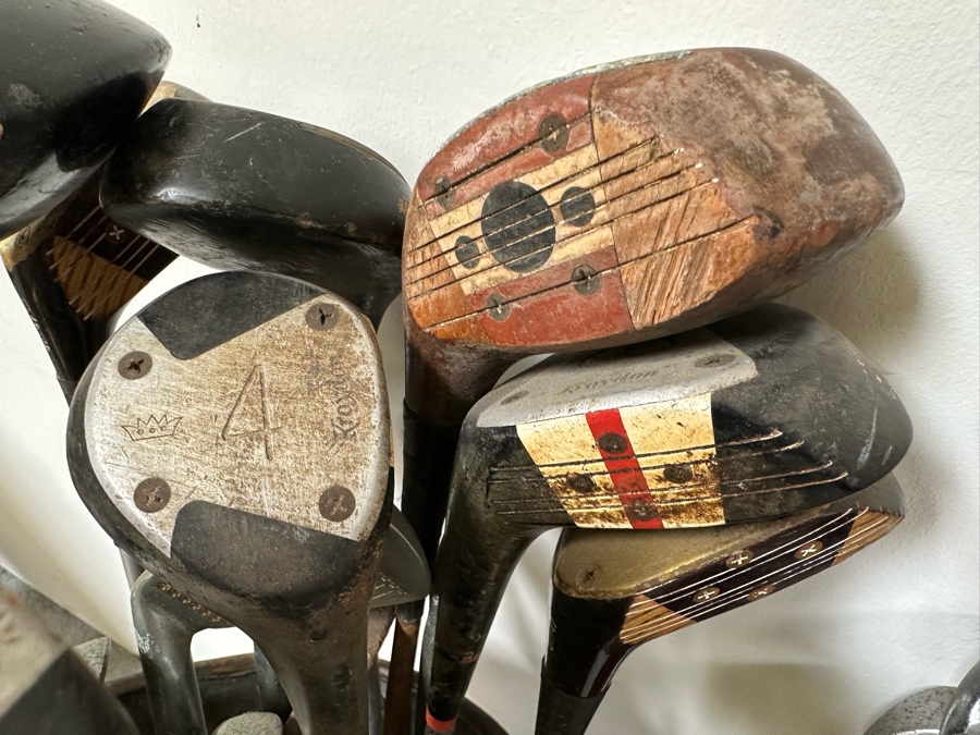 Three Sets Of Vintage Golf Clubs [Photo 13]