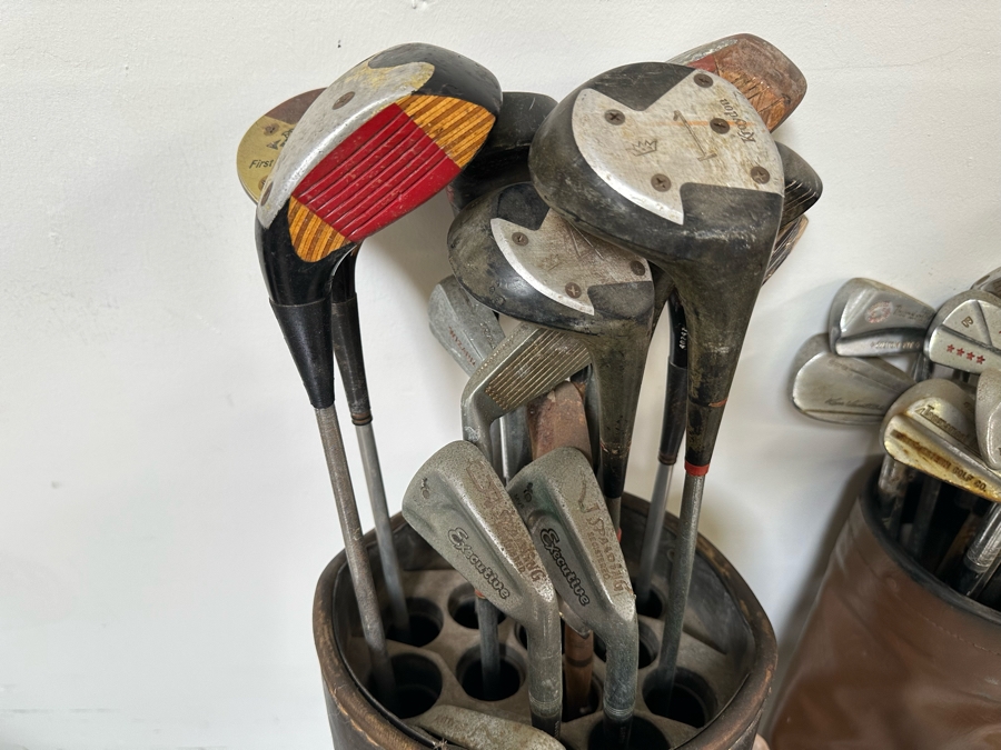 Three Sets Of Vintage Golf Clubs [Photo 9]