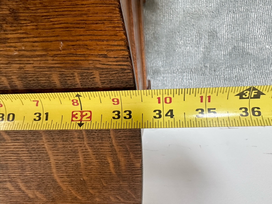 Vintage Tiger Oak Cabinet 34W X 18D X 29H [Photo 5]