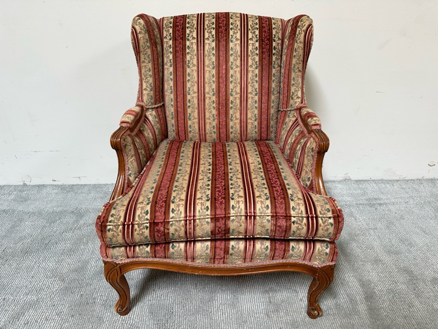 Vintage Wingback Armchair 27W X 33D X 34H [Photo 3]