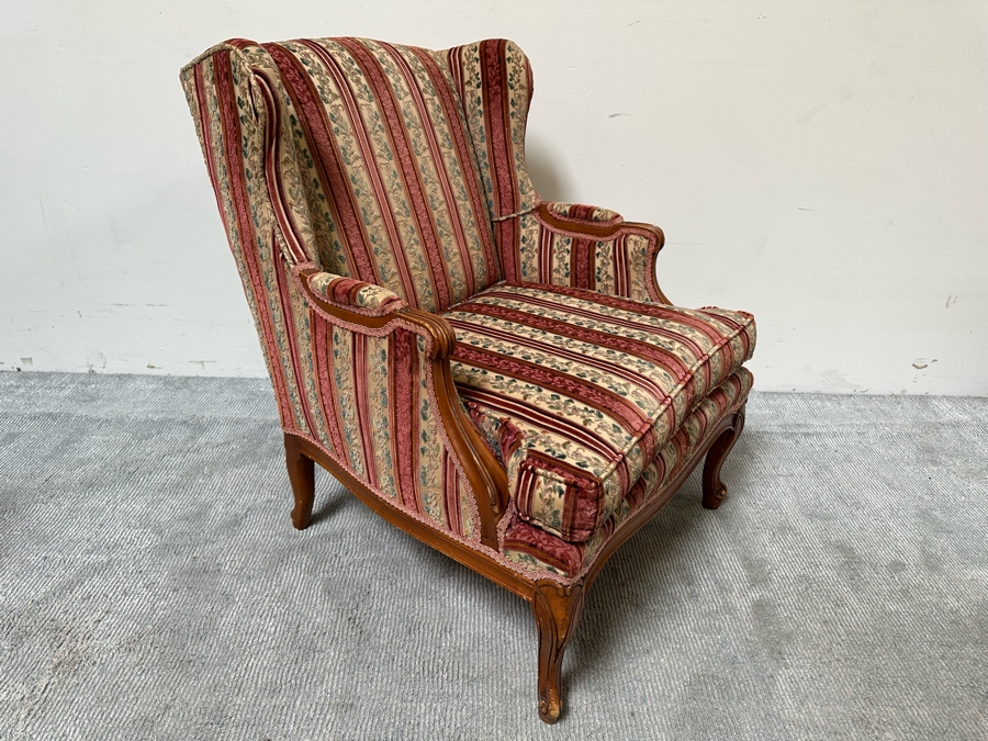 Vintage Wingback Armchair 27W X 33D X 34H [Photo 6]