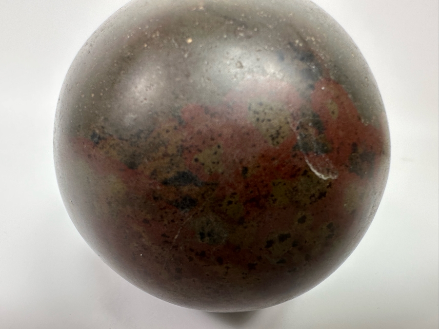 Beautiful Shiva Lingam Healing Stone From The Narmada River In India 2,384g [Photo 8]