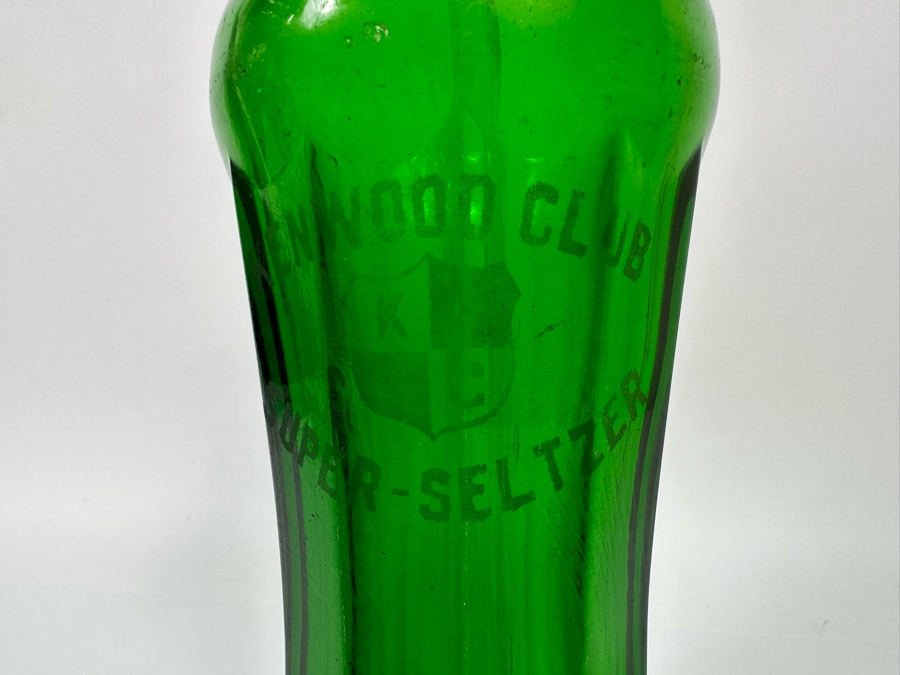 Vintage Green Kenwood Club Super Seltzer Bottle 12H [Photo 5]