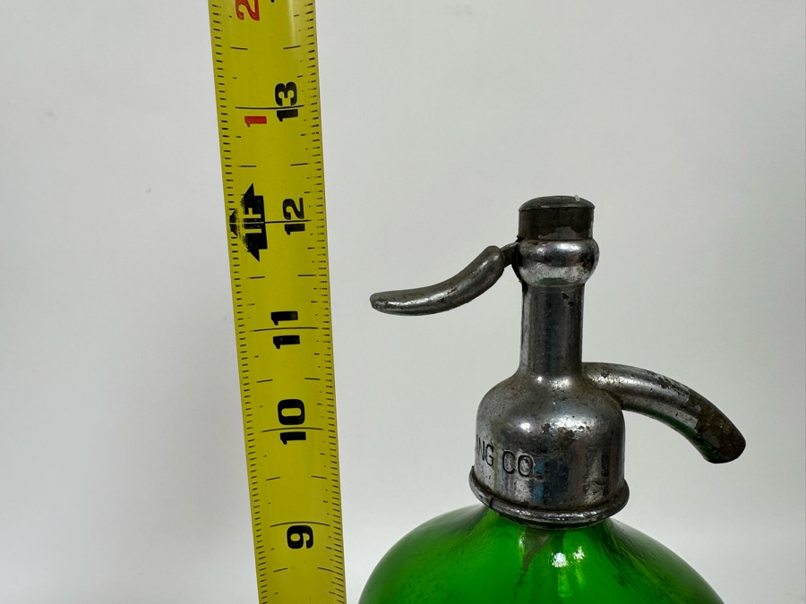 Vintage Green Kenwood Club Super Seltzer Bottle 12H [Photo 11]