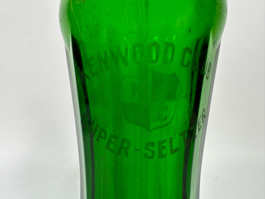 Vintage Green Kenwood Club Super Seltzer Bottle 12H [Photo 4]