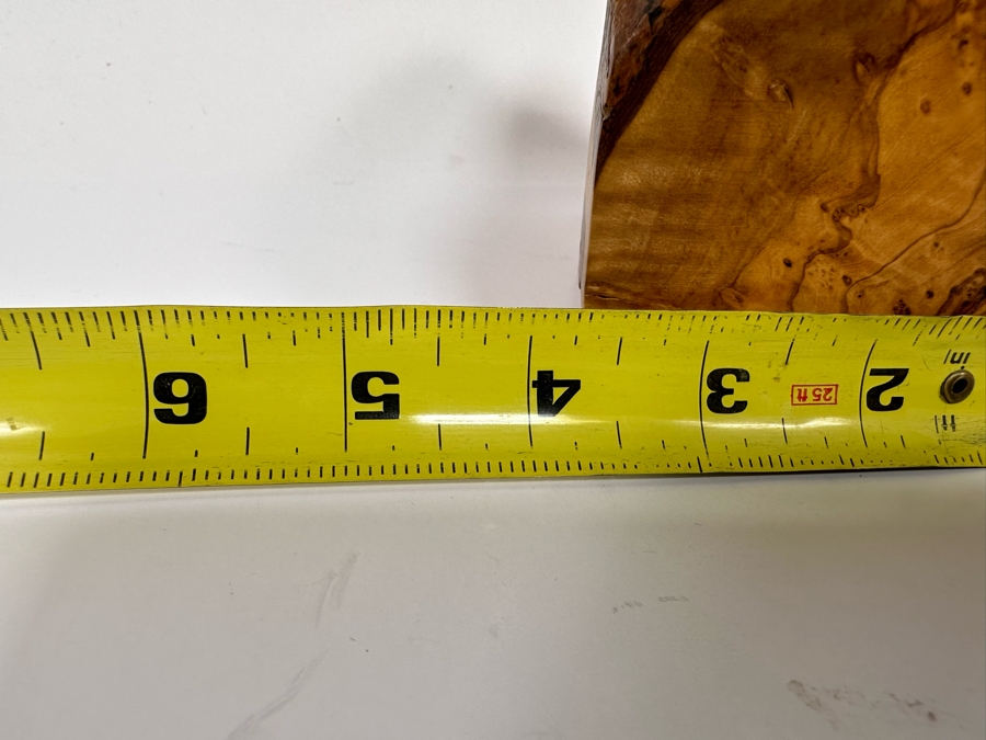 Organic Olive Wood Hand Made Box 6.5W X 4D X 4.5H [Photo 11]