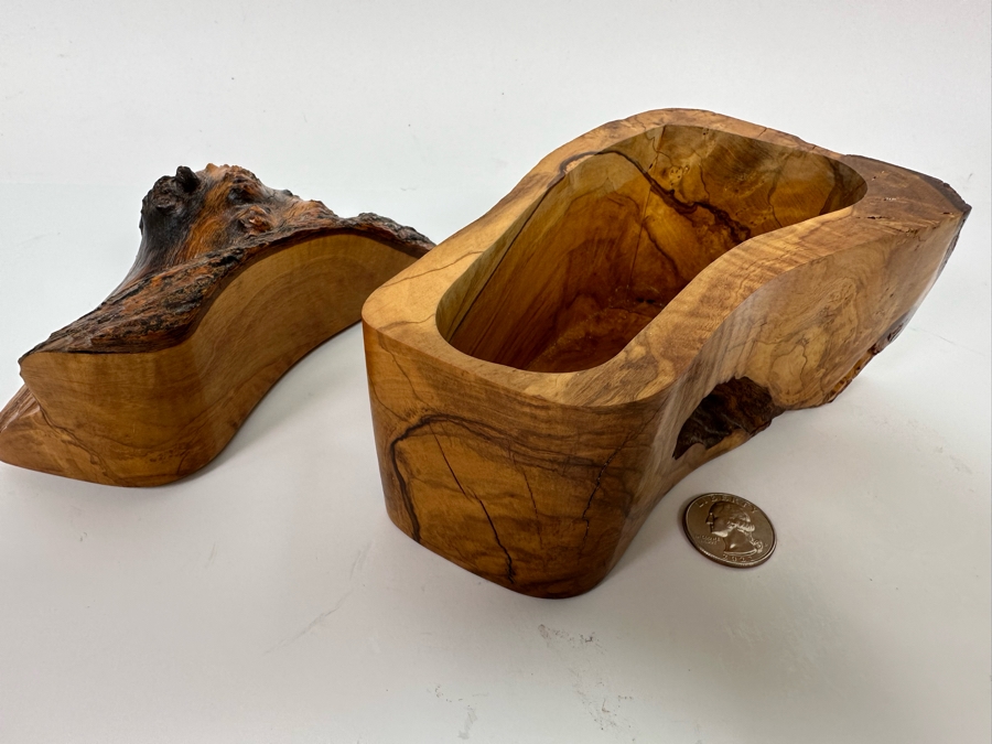 Organic Olive Wood Hand Made Box 6.5W X 4D X 4.5H [Photo 7]