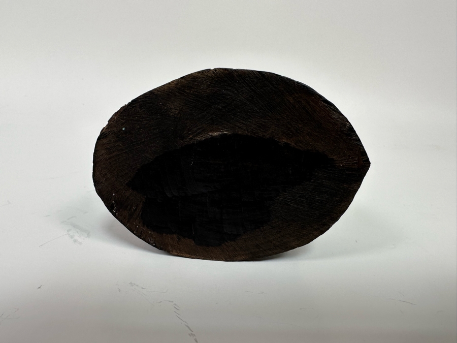 Hand Carved African Hardwood Bust Sculpture 9.5H [Photo 8]