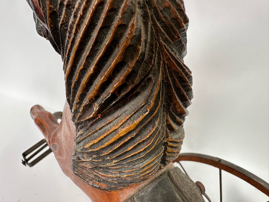 Wooden And Metal Decorative Horse Child's Tricycle Pedal Toy 22W X 13D X 22H [Photo 14]