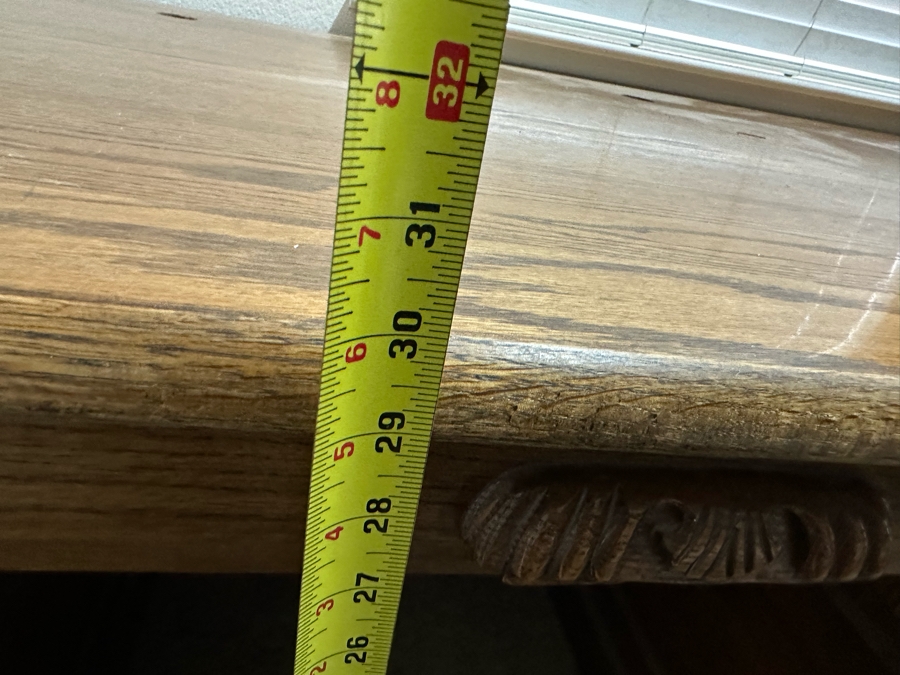 Oak Office Desk 72W X 36D X 30H [Photo 11]