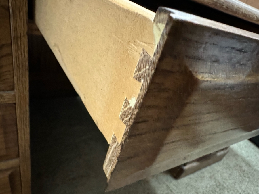 Oak Office Desk 72W X 36D X 30H [Photo 7]