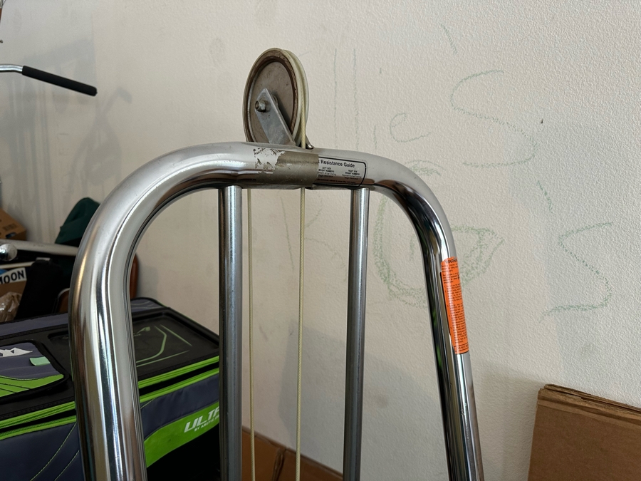 Universal Commercial Leg Lift Exercise Equipment Machine With Cam Feature Designed By Client 23W X 79D X 69H [Photo 4]