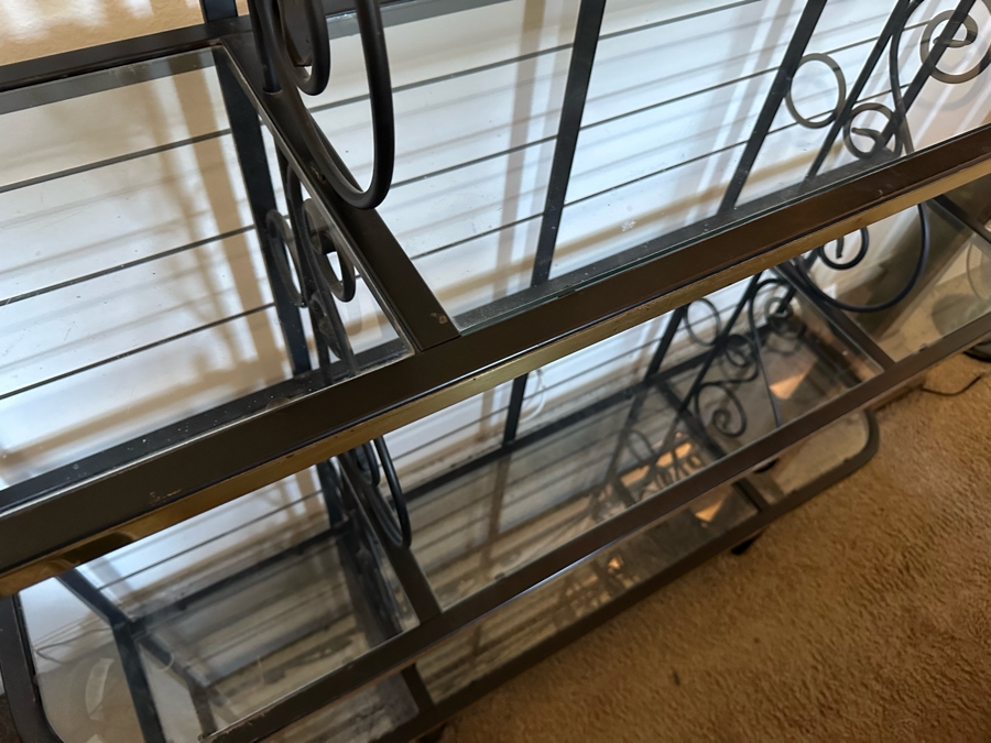 Vintage Metal Bakers Rack 60W X 15D X 78H [Photo 6]