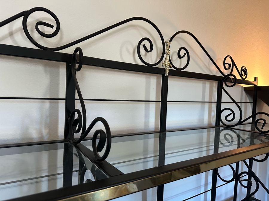 Vintage Metal Bakers Rack 60W X 15D X 78H [Photo 5]