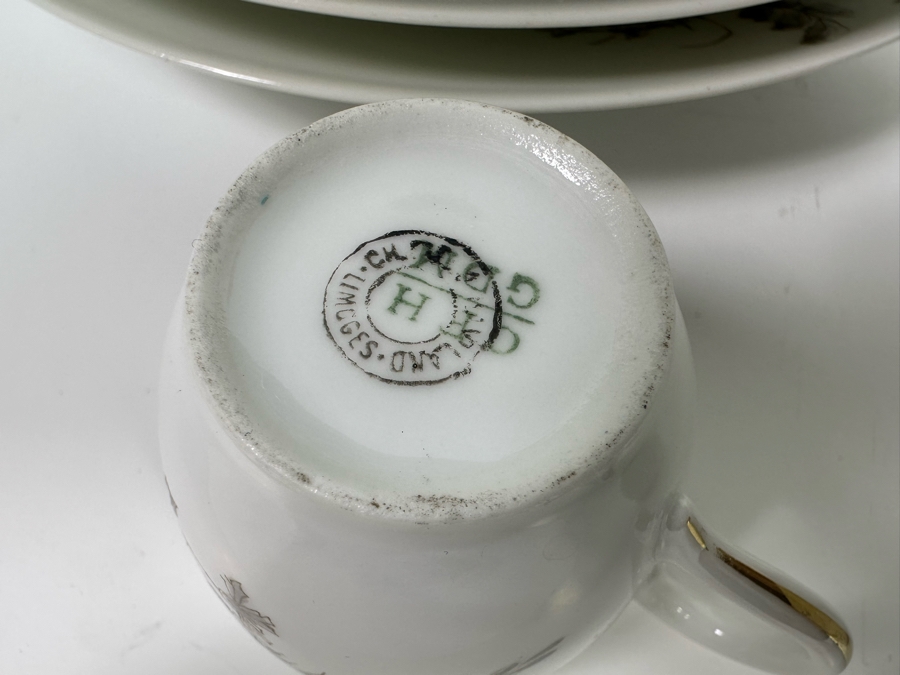 Last Minute Add - French Haviland Limoges China Set CFH GDM [Photo 13]
