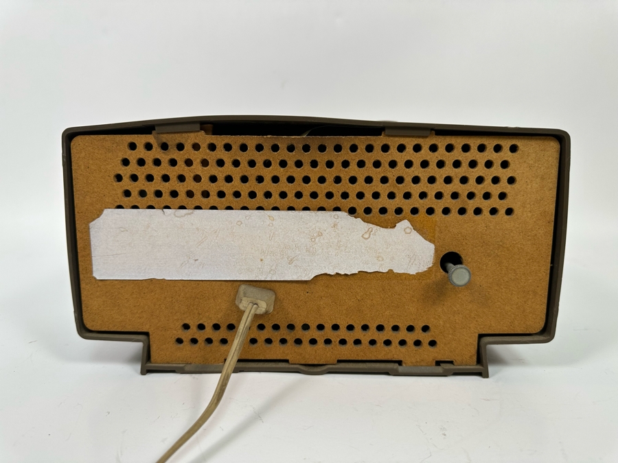 Last Minute Add MidCentury General Electric Vacuum Tube Alarm Clock