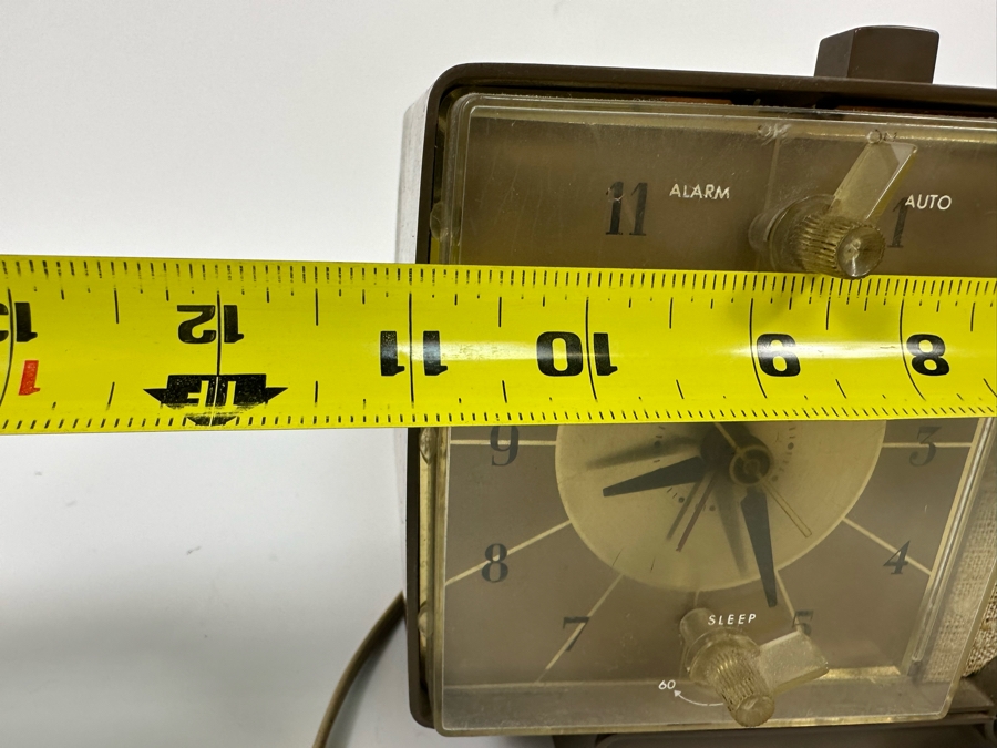 Last Minute Add MidCentury General Electric Vacuum Tube Alarm Clock