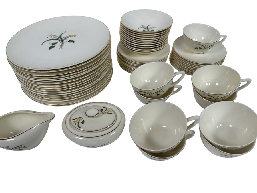 Last Minute Add - Knowles Forsythia China Set [Photo 1]