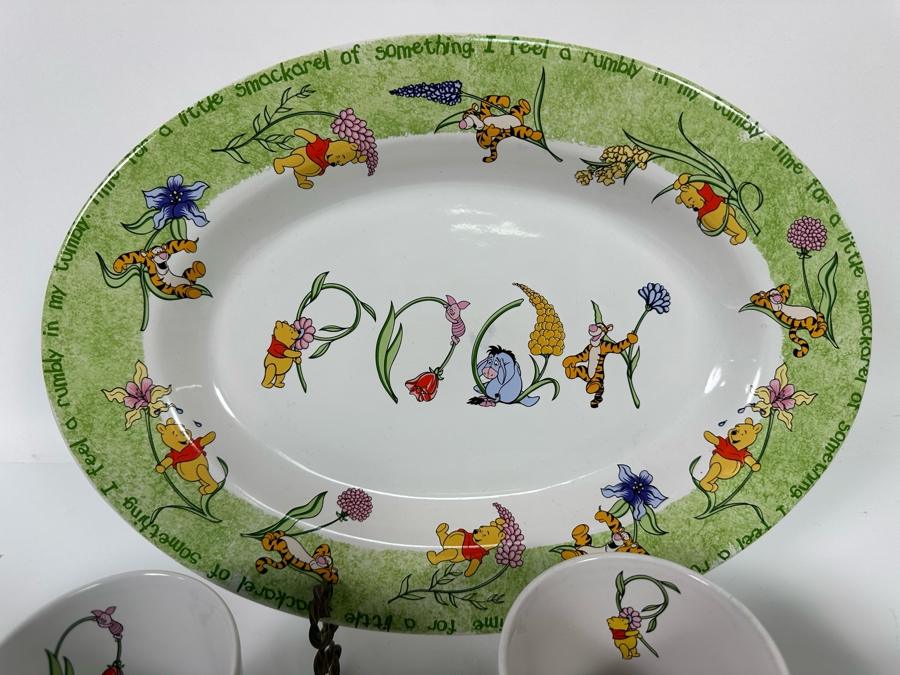 Last Minute Add - Disney Winnie-The-Pooh Plates, Bowls, Cups And Serving Platter [Photo 5]