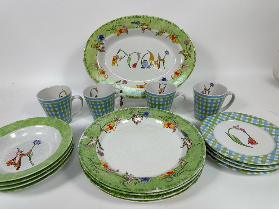 Last Minute Add - Disney Winnie-The-Pooh Plates, Bowls, Cups And Serving Platter [Photo 3]