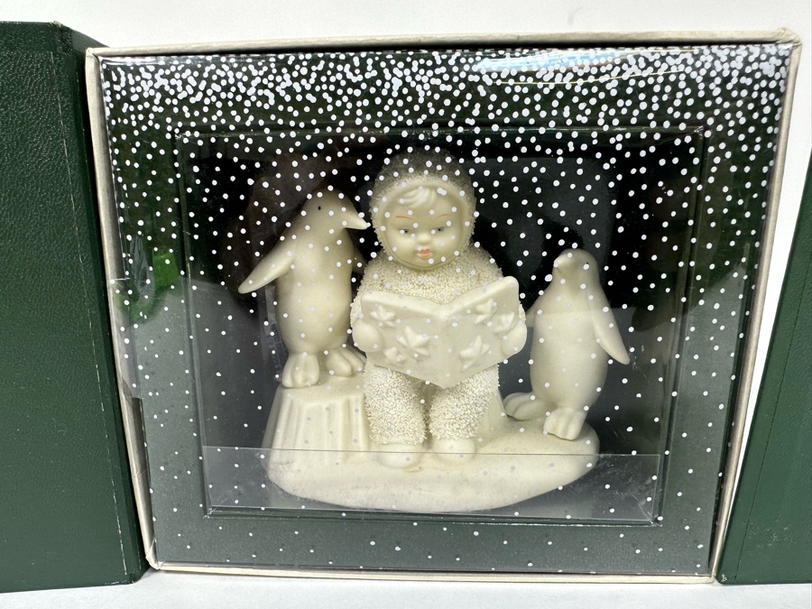 Last Minute Add - Pair Of Department 56 Winter Tales Of The Snowbabies Christmas Ornaments [Photo 4]