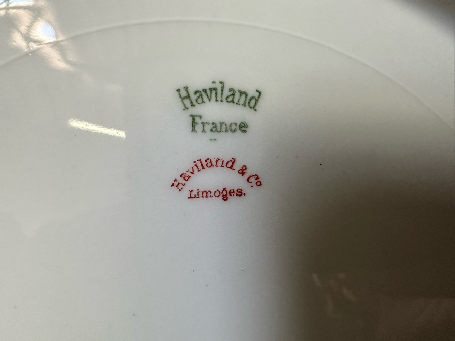 Last Minute Add - Elegant French Haviland Limoges Gold Rim China Set [Photo 20]