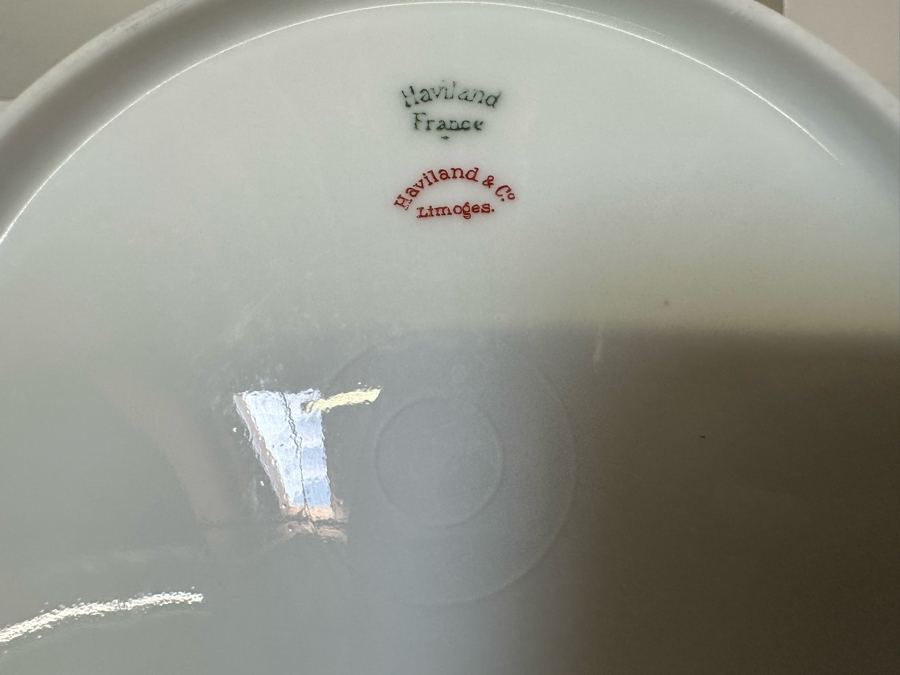 Last Minute Add - Elegant French Haviland Limoges Gold Rim China Set [Photo 22]