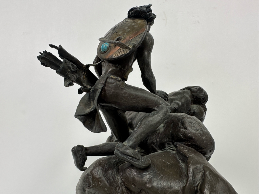 William Bill Bedford First Sight Limited Edition Bronze Sculpture Numbered 18 Of 40 14H [Photo 18]