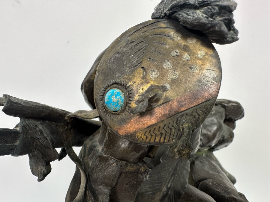 William Bill Bedford First Sight Limited Edition Bronze Sculpture Numbered 18 Of 40 14H [Photo 16]