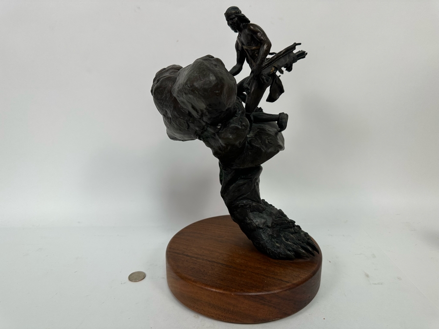 William Bill Bedford First Sight Limited Edition Bronze Sculpture Numbered 18 Of 40 14H [Photo 6]