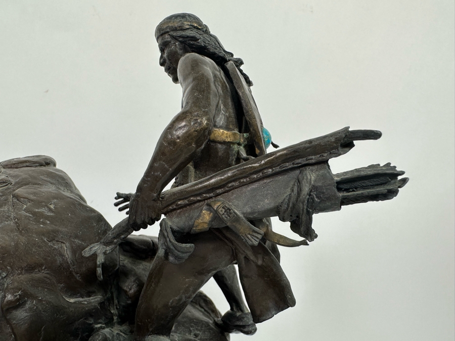 William Bill Bedford First Sight Limited Edition Bronze Sculpture Numbered 18 Of 40 14H [Photo 14]