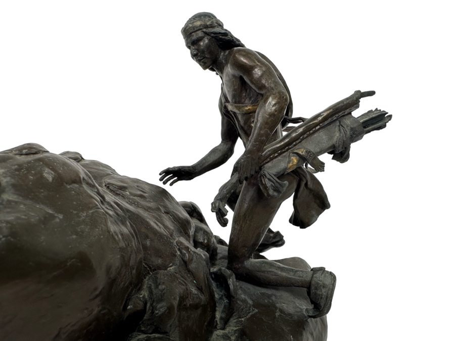 William Bill Bedford First Sight Limited Edition Bronze Sculpture Numbered 18 Of 40 14H [Photo 3]