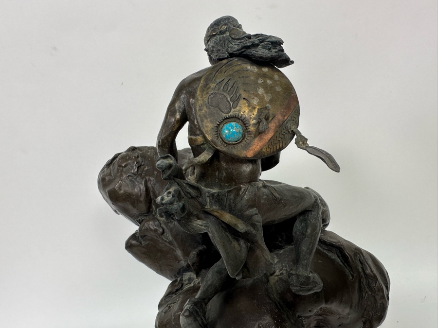 William Bill Bedford First Sight Limited Edition Bronze Sculpture Numbered 18 Of 40 14H [Photo 12]