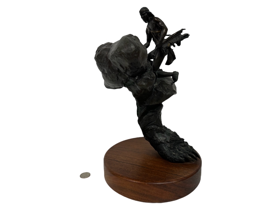 William Bill Bedford First Sight Limited Edition Bronze Sculpture Numbered 18 Of 40 14H [Photo 2]